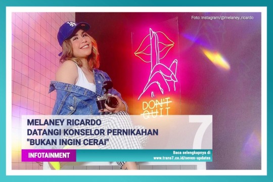 Melaney Riccardo Datangi Konselor Pernikahan 