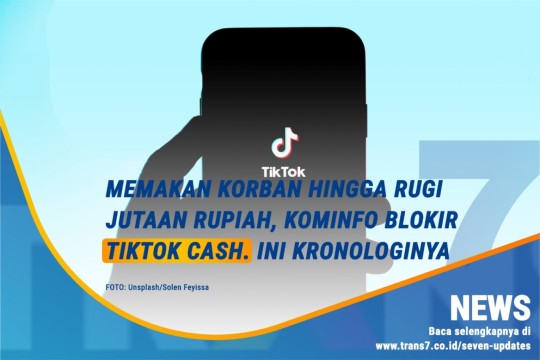 Memakan Korban Hingga Jutaan Rupiah, Kominfo Blokir TikTok Cash