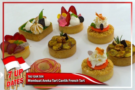 Membuat Aneka Tart Cantik French Tart