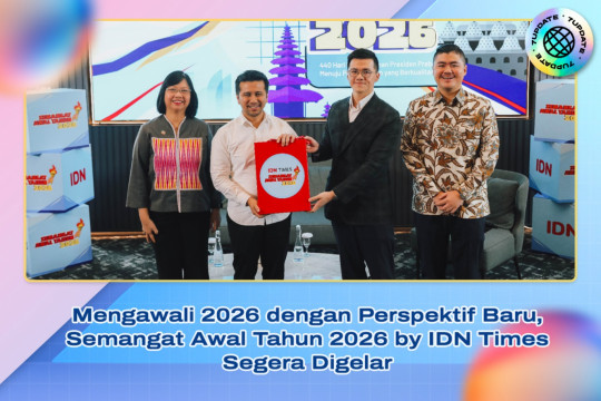 Mengawali 2026 Dengan Perspektif Baru, Semangat Awal Tahun 2026 By IDN Times Segera Digelar