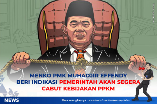 Menko PMK Muhadjir Effendy Beri Indikasi Pemerintah Akan Segera Cabut Kebijakan PPKM