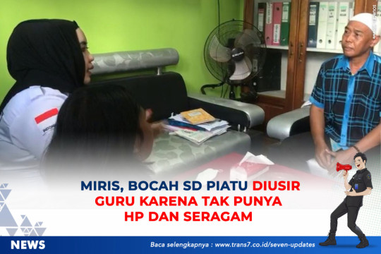 Miris, Bocah SD Piatu Diusir Guru Karena Tak Punya Hp Dan Seragam