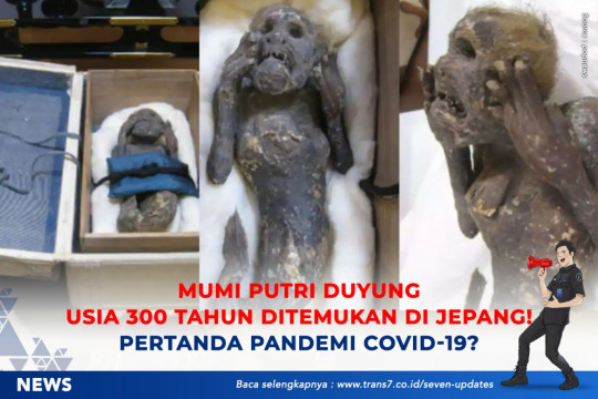 Mumi Putri Duyung Usia 300 Tahun Ditemukan Di Jepang. Pertanda Pandemi Covid-19?