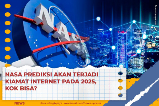 NASA Prediksi Akan Terjadi Kiamat Internet Pada 2025, Kok Bisa?