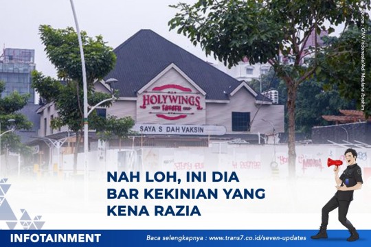 Nah Loh, Ini Dia Bar Kekinian Yang Kena Razia