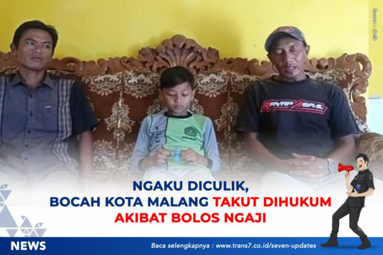 Ngaku Diculik, Bocah Kota Malang Takut Dihukum Akibat Bolos Ngaji