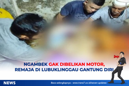 Ngambek Gak Dibelikan Motor, Remaja Di Lubuklinggau Gantung Diri
