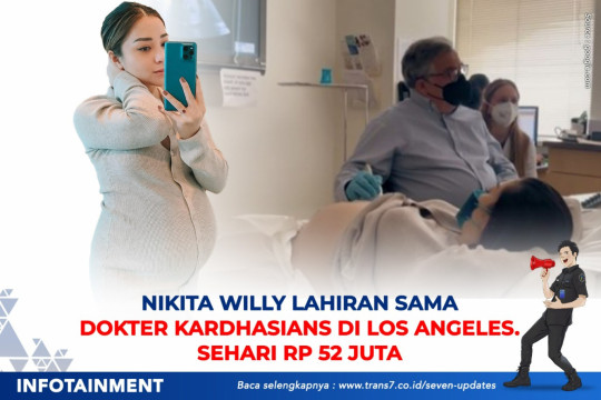 Nikita Willy Lahiran Sama Dokter Kardhasians Di Los Angeles. Sehari Rp 52 Juta