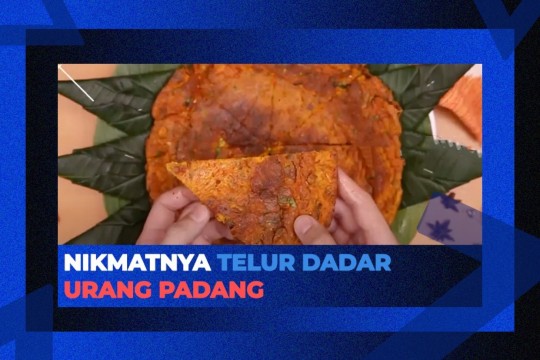 Nikmatnya Telur Dadar Urang Padang