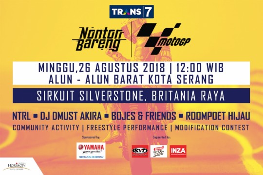 Nonton Bareng MotoGP 2018 Di Serang