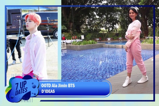 Outfit Of The Day Ala Jimin BTS
