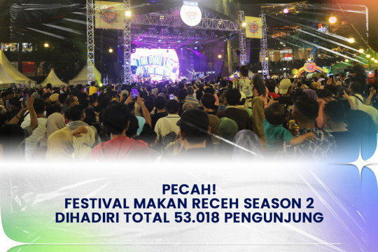 Pecah! Festival Makan Receh Season 2 Dihadiri Total 53.018 Pengunjung