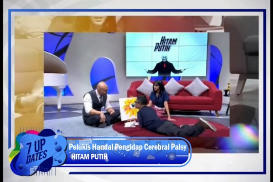 Pelukis Handal Pengidap Cerebral Palsy