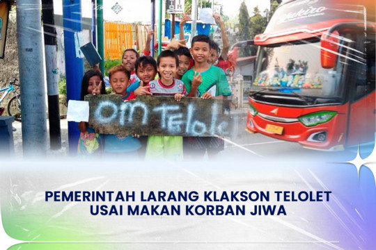 Pemerintah Larang Klakson Telolet Usai Makan Korban Jiwa