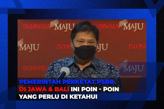 Pemerintah Perketat PSBB Di Jawa & Bali, Ini Poin-Poin Yang Perlu Kamu Ketahui