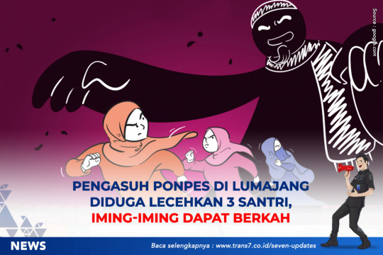 Pengasuh Ponpes Di Lumajang Diduga Lecehkan 3 Santri, Iming-iming Dapat Berkah