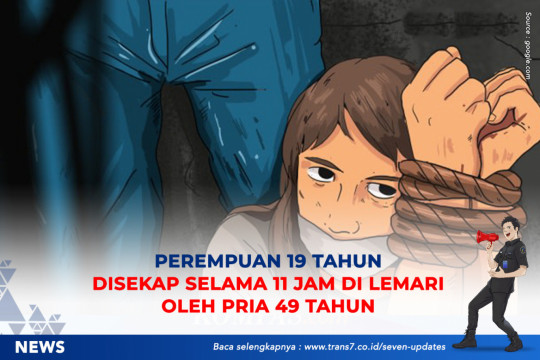 Perempuan 19 Tahun Disekap Selama 11 Jam Di Lemari Oleh Pria 49 Tahun