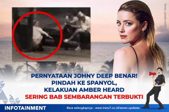 Pernyataan Johny Depp Benar! Pindah Ke Spanyol, Kelakuan Amber Heard Sering BAB Sembarangan Terbukti