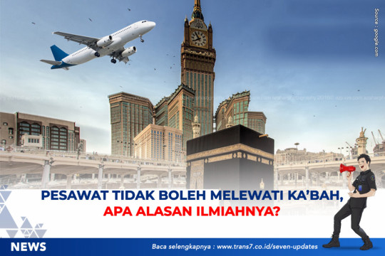 Pesawat Tidak Boleh Melewati Kabah. Apa Alasan Ilmiahnya?