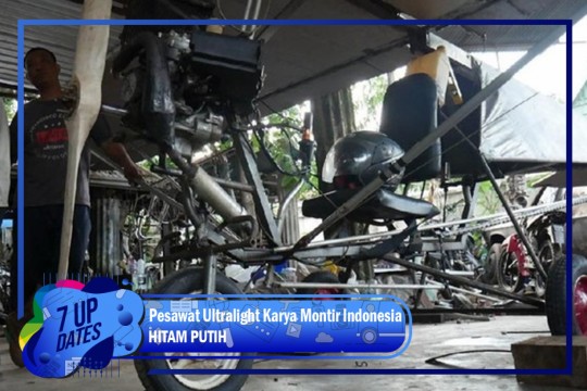 Pesawat Ultralight Karya Montir Indonesia