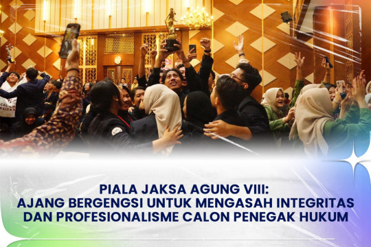 Piala Jaksa Agung VIII: Ajang Bergengsi Untuk Mengasah Integritas Dan Profesionalisme Calon Penegak Hukum