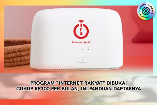 Program “Internet Rakyat” Dibuka! Cukup Rp100 Per Bulan, Ini Panduan Daftarnya