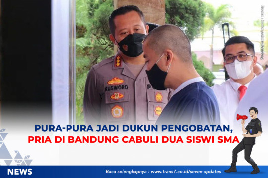 Pura-Pura Jadi Dukun Pengobatan, Pria Di Bandung Cabuli Dua Siswi SMA