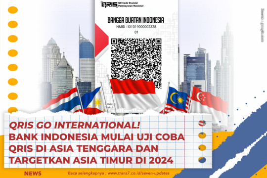 QRIS Go International! Bank Indonesia Mulai Uji Coba QRIS Di Asia Tenggara Dan Targetkan Asia Timur Di 2024
