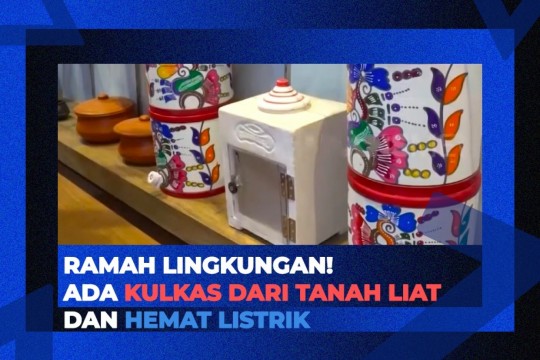 Ramah Lingkungan! Ada Kulkas Dari Tanah Liat Dan Hemat Listrik