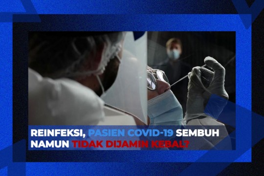 Pasien Sembuh COVID-19 Namun Tidak Dijamin Kebal?