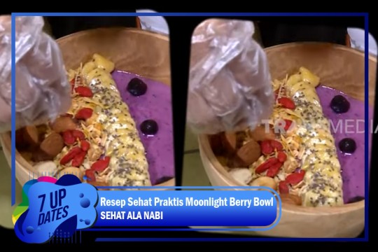 Resep Sehat Praktis Moonlight Berry Bowl