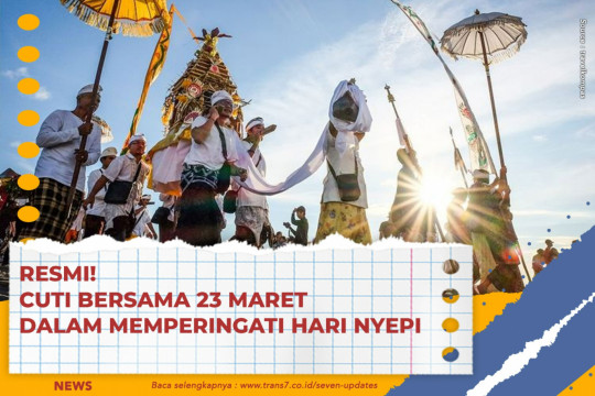 Resmi! Cuti Bersama 23 Maret Dalam Memperingati Hari Nyepi