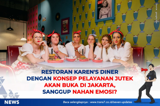 Restoran Karen's Diner Dengan Konsep Pelayanan Jutek Akan Buka Di Jakarta. Sanggup Nahan Emosi?