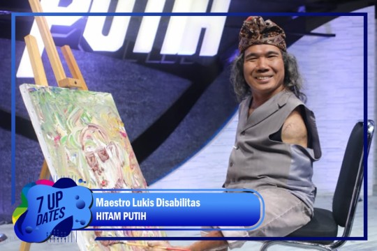 Sadikin Sang Maestro Lukis Disabilitas