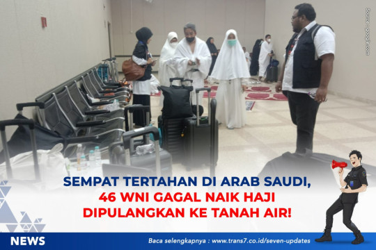 Sempat Tertahan Di Arab Saudi, 46 WNI Gagal Naik Haji Dipulangkan Ke Tanah Air