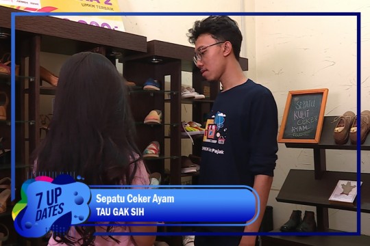 Ada Sepatu Kulit Ceker!