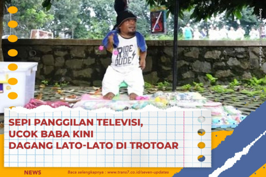 Sepi Panggilan Televisi, Ucok Baba Kini Dagang Lato-lato Di Trotoar