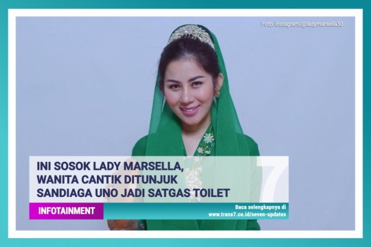 Sosok Lady Marsella, Duta Satgas Toilet