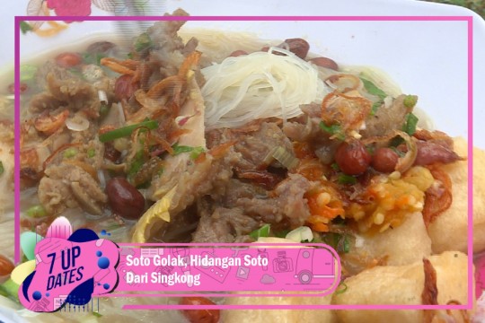 Soto Golak, Hidangan Soto Dari Singkong