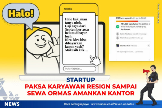 Start Up Paksa Karyawan Resign Sampai Sewa Ormas Amankan Kantor