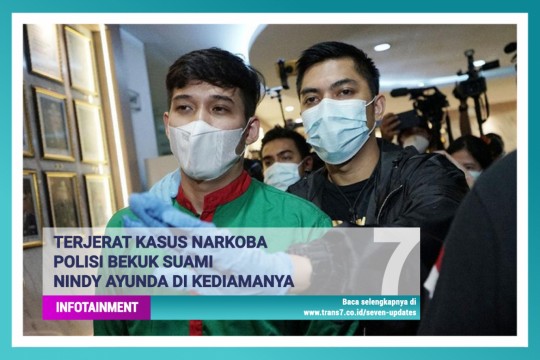 Suami Nindy Ayunda Terjerat Kasus Narkoba!