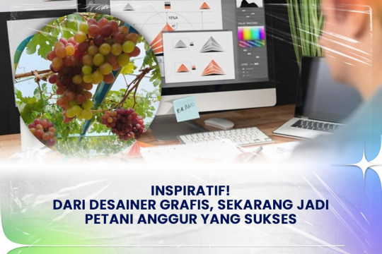 Sukses Karena Banting Setir! Pria Yang Awalnya Desainer Grafis, Sekarang Menjadi Petani Anggur Yang Sukses