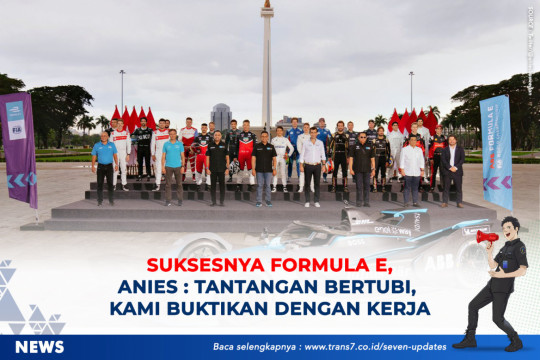 Suksesnya Formula E, Anies : Tantangan Bertubi, Kami Buktikan Dengan Kerja
