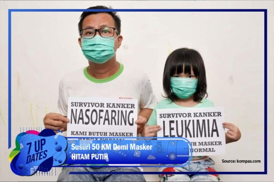 Susuri 50 KM Demi Masker