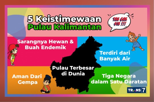 TAU GAK SIH – 5 KEISTIMEWAAN PULAU KALIMANTAN