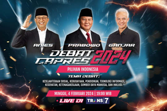 TONTON DEBAT CAPRES TERAKHIR PEMILU 2024 DI TRANS7!