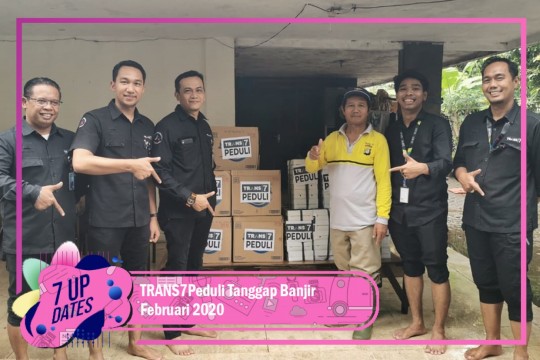 TRANS7Peduli Tanggap Banjir Februari 2020