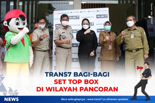 TRANS7 Bagi-bagi Set Top Box Di Wilayah Pancoran
