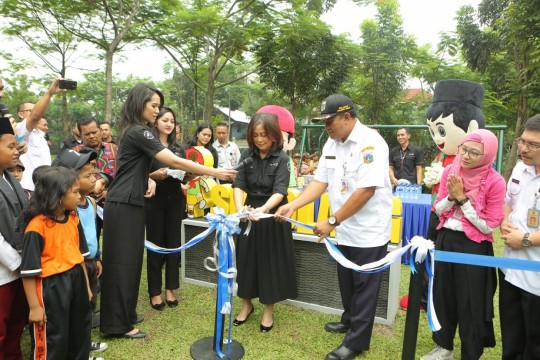 TRANS7 Meresmikan Taman Bermain Si Bolang Di Jakarta Timur