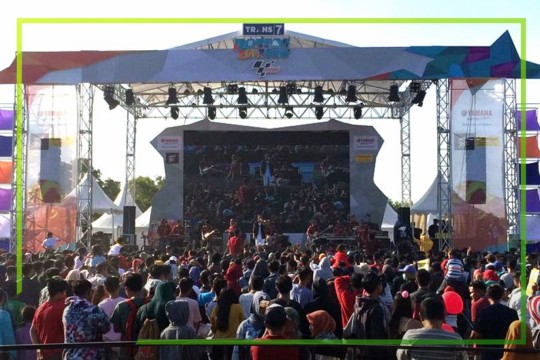 TRANS7 Nonton Bareng MotoGP 2019 Di Banyuwangi Dan Bali